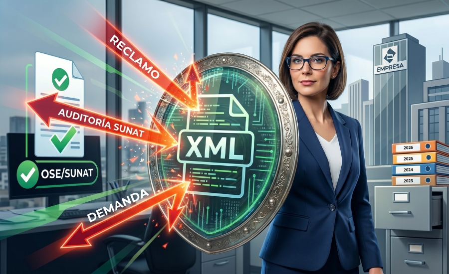 La facturación electrónica como escudo legal: ¿Cómo protegen tus XML ante reclamos y auditorías?