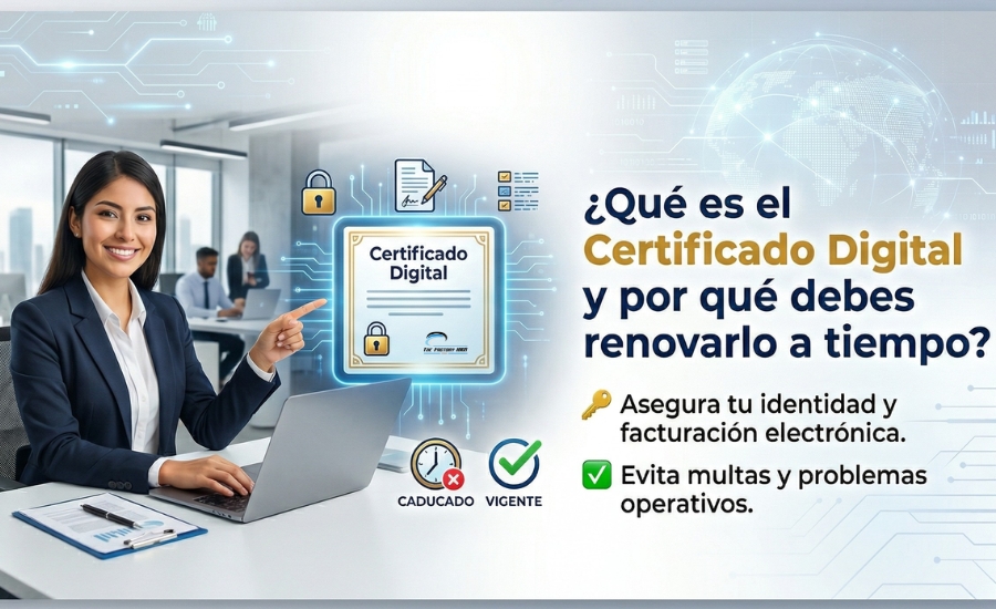 ¿Qué es el Certificado Digital y por qué debes renovarlo a tiempo?